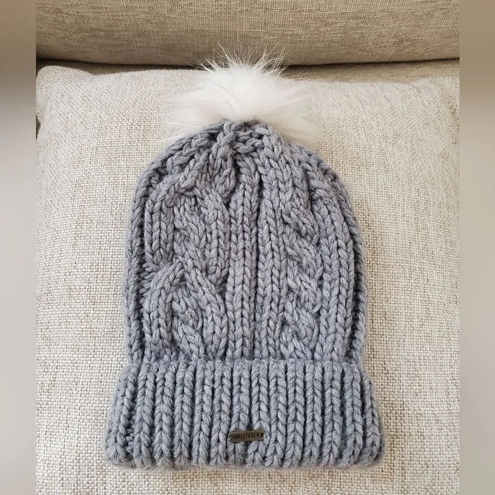Hollister Pom Pom Beanie